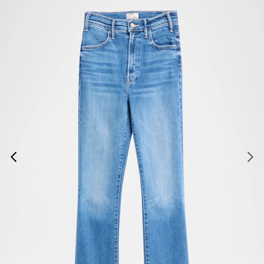 MOTHER Blue Ankle & Cropped Jeans